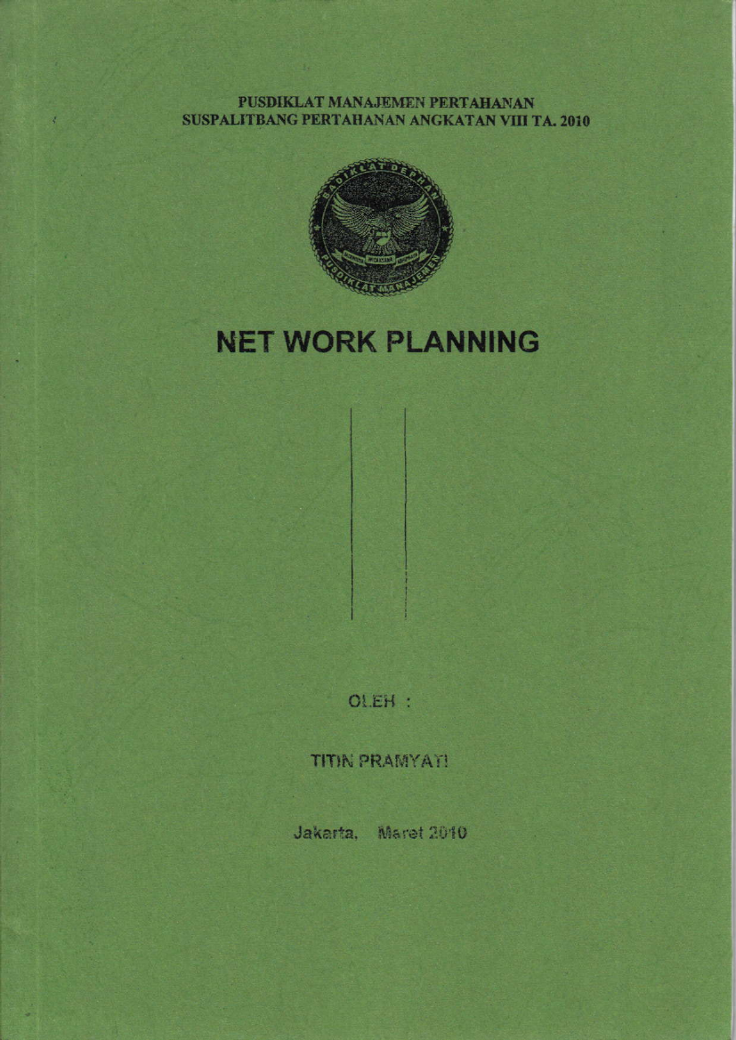NET WORK PLANNING