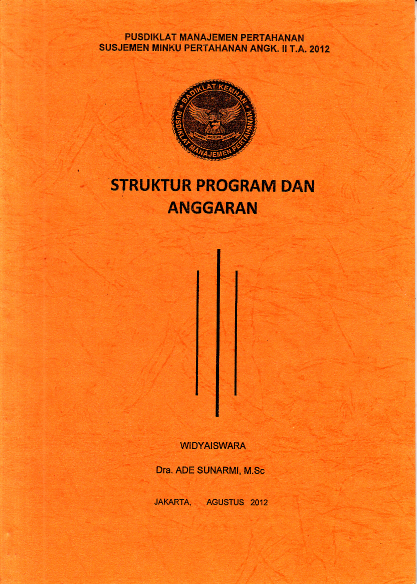 STRUKTUR PROGRAM DAN ANGGARAN