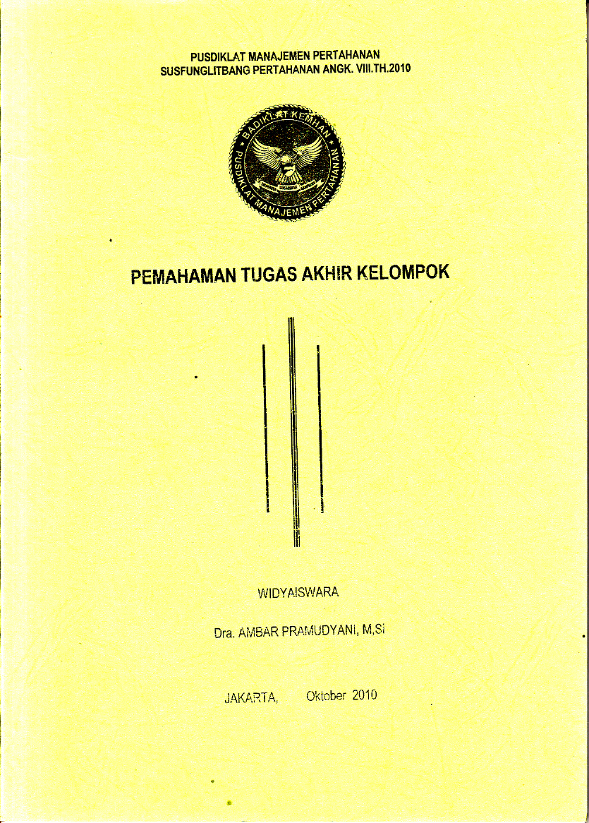 PEMAHAMAN TUGAS AKHIR KELOMPOK