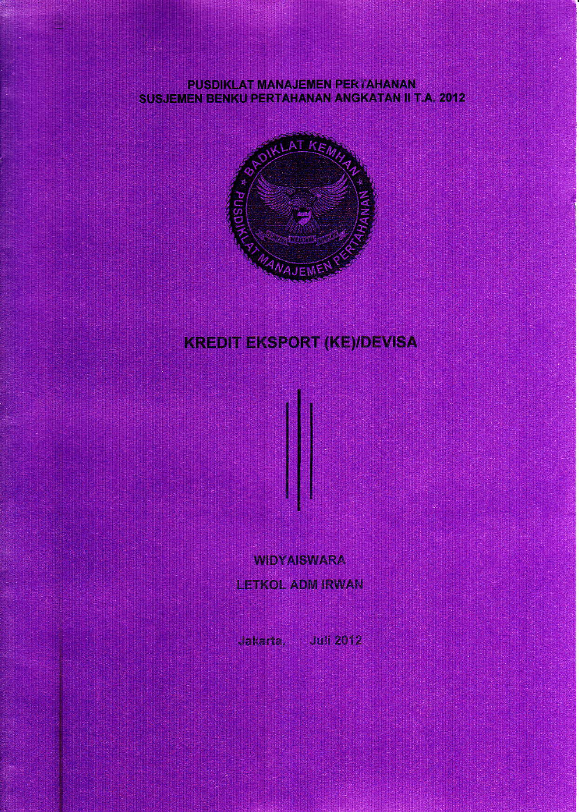 KREDIT EKSPORT (KE)/DEVISA