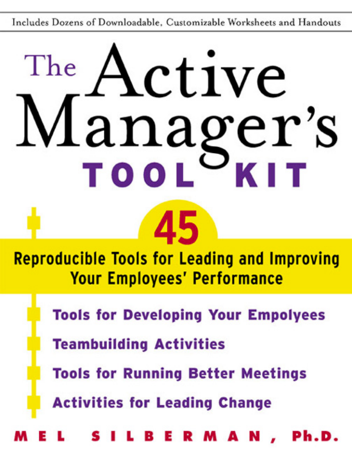 THE ACTIVE MANAGERâ€™S
TOOL KIT
