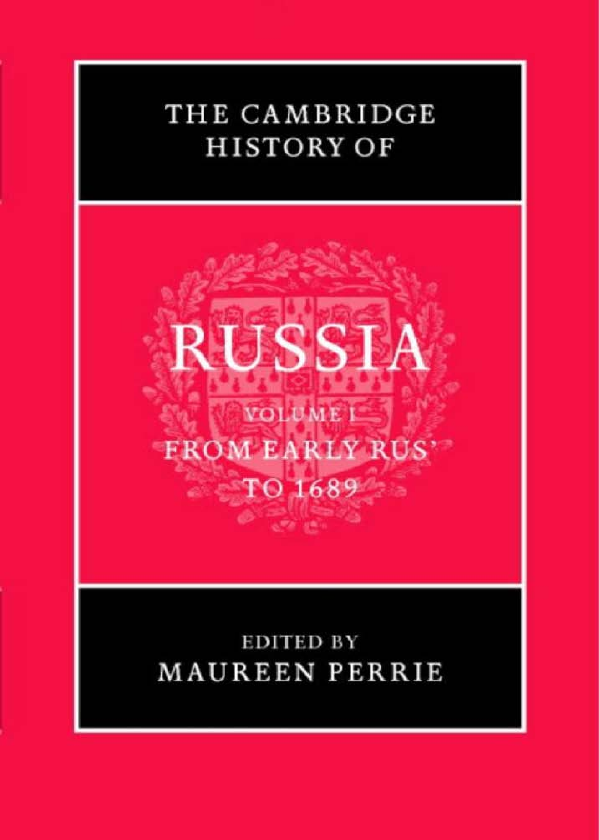 the cambridge history of RUSSIA (1,2,3)