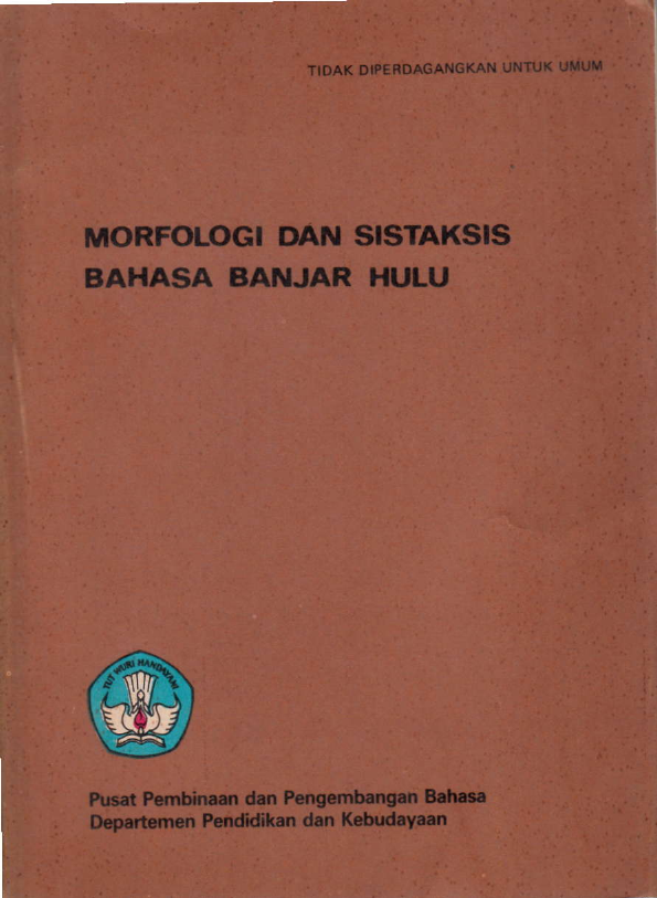 MORFOLOGI DAN SISTAKSIS BAHASA BANJAR HULU