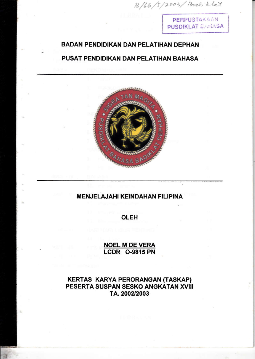 MENJELAJAHI KEINDAHAN FILIPINA