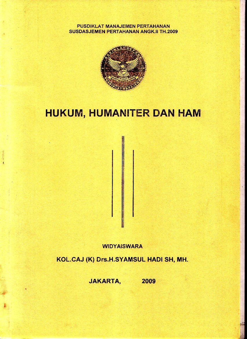 HUKUM, HUMANITER DAN HAM