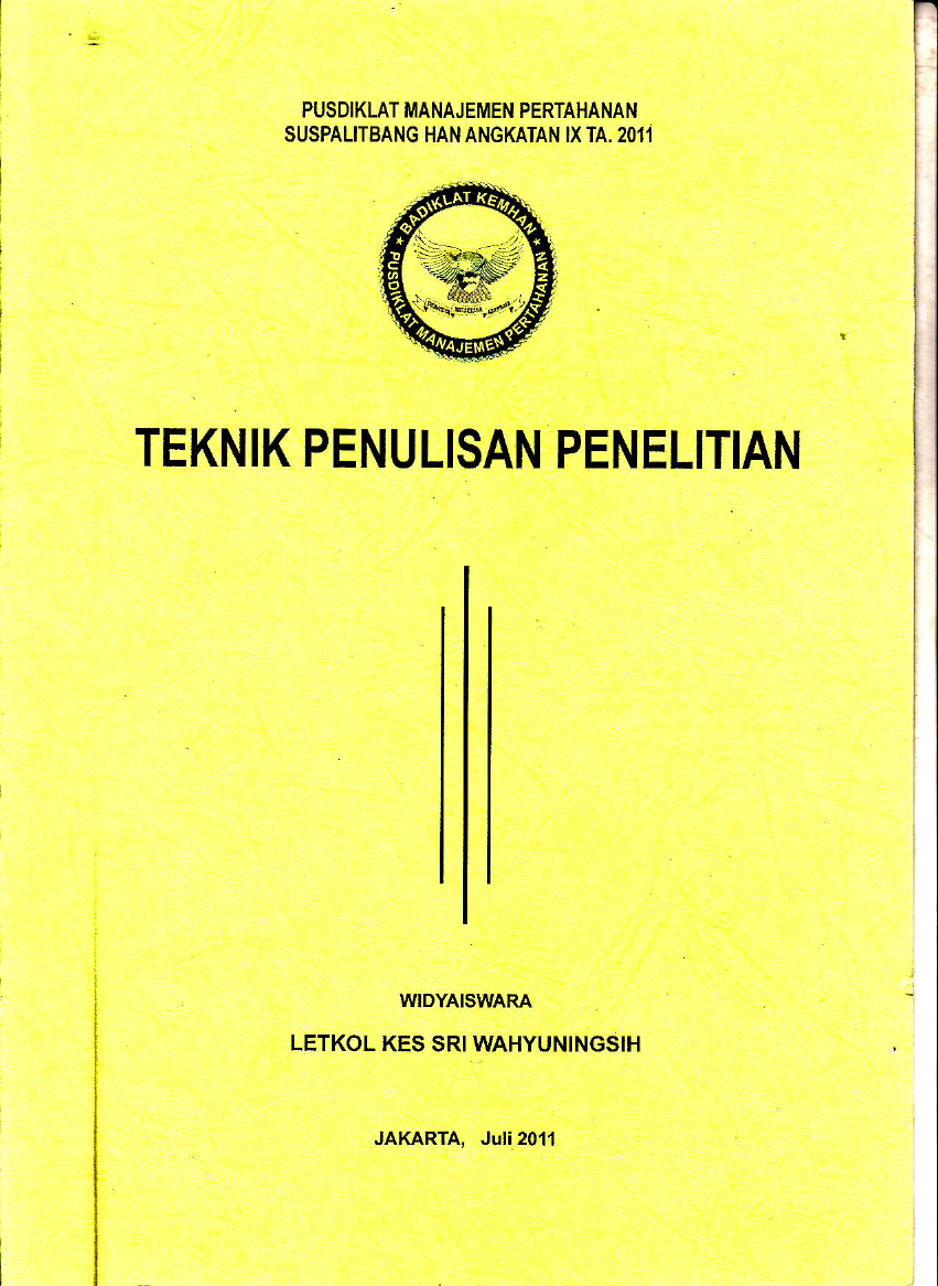 TEKNIK PENULISAN PENELITIAN