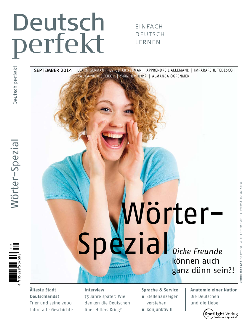 Deutsch Perfekt September 2014 - Worter Spezial