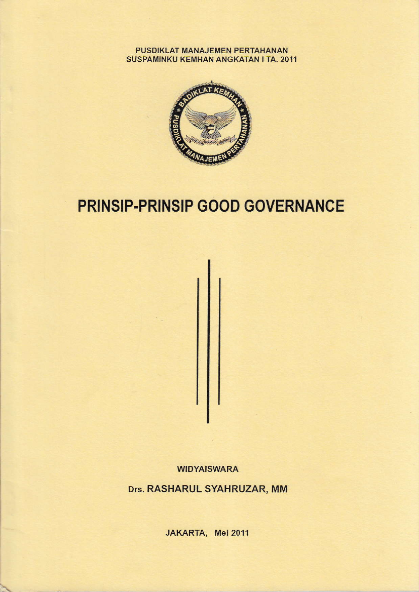 PRINSIP-PRINSIP GOOD GOVERNANCE TH 2011