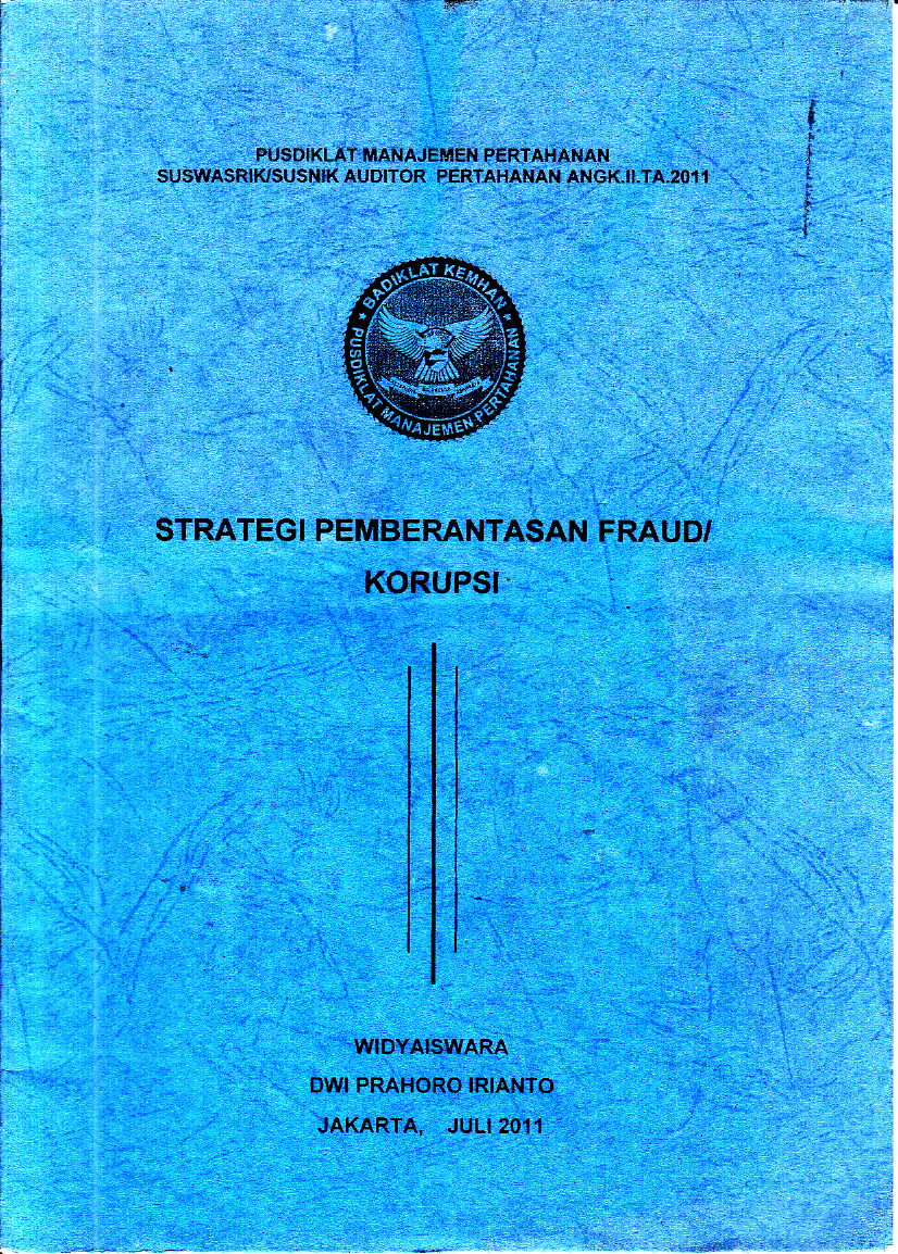 STRATEGI PEMBERANTASAN FRAUD/KORUPSI