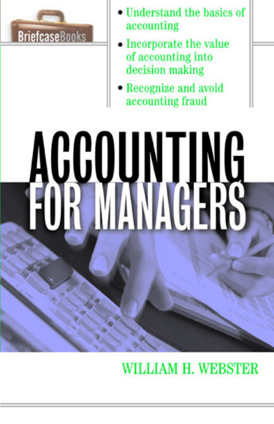 Accounting
for Managers