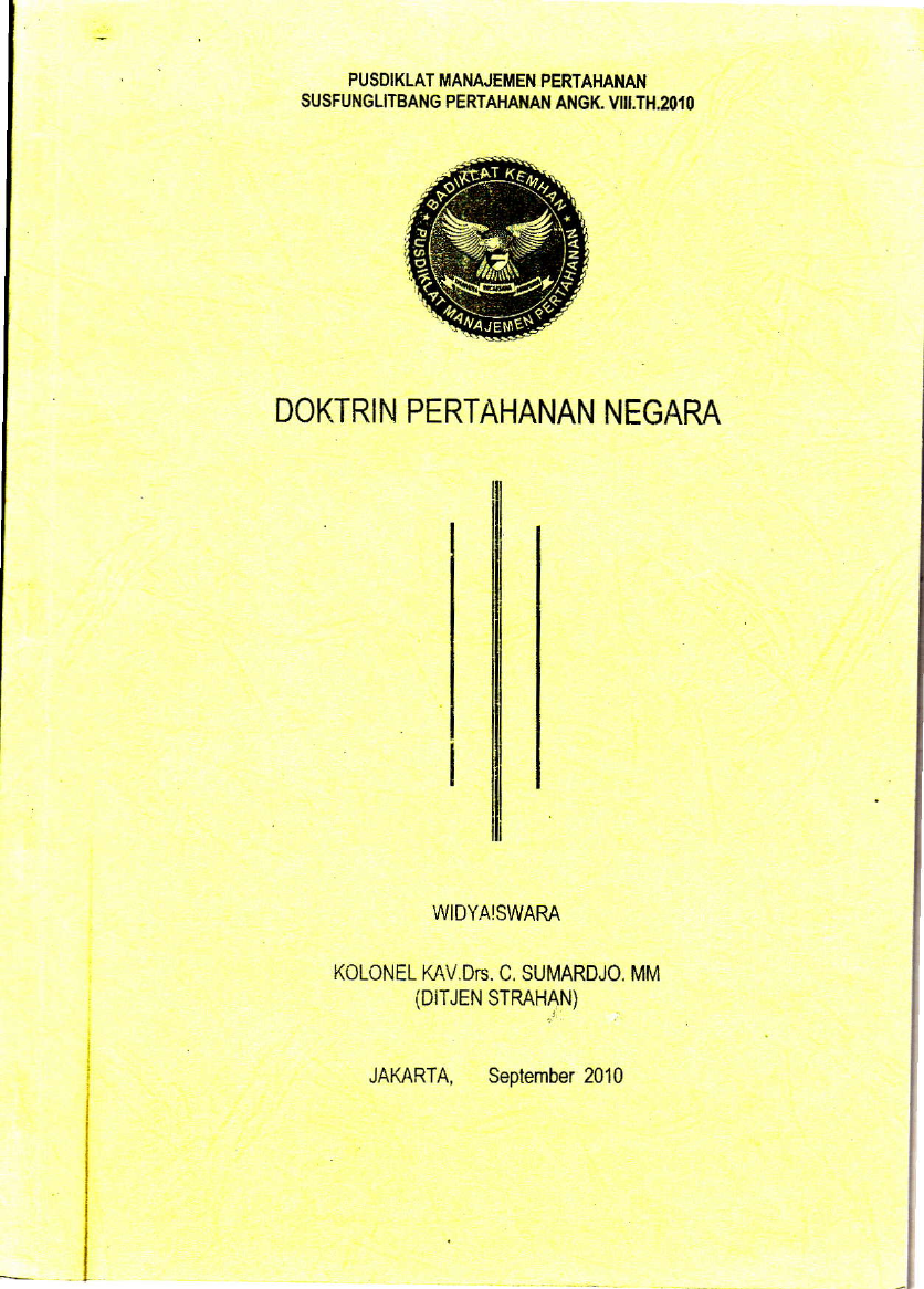 DOKTRIN PERTAHANAN NEGARA