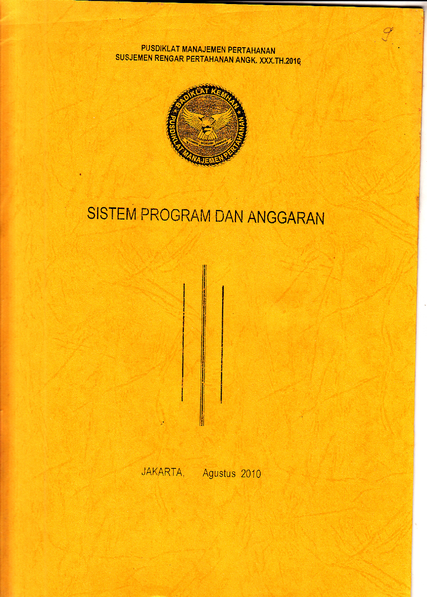SISTEM PROGRAM DAN ANGGARAN
