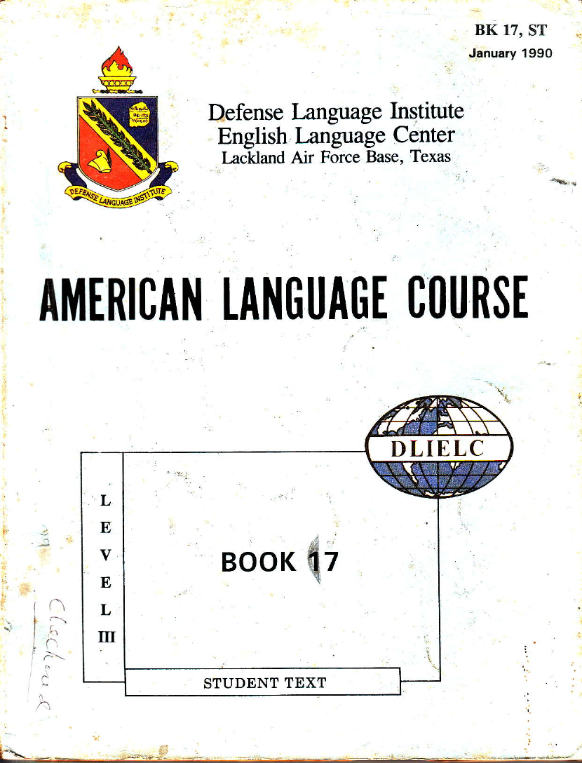 AMERICAN LANGUAGE COURSE BOOK 17