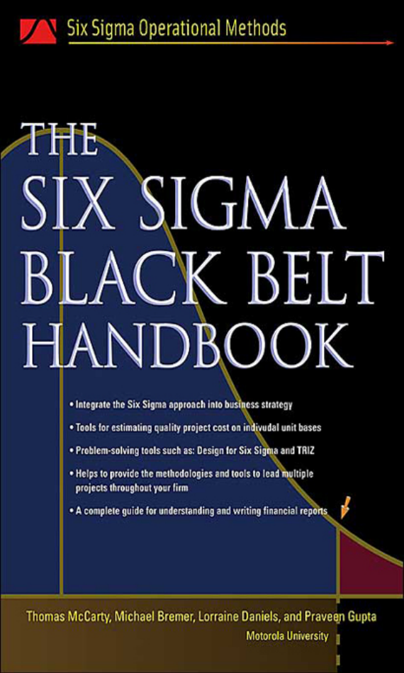 The Six Sigma Black Belt Handbook