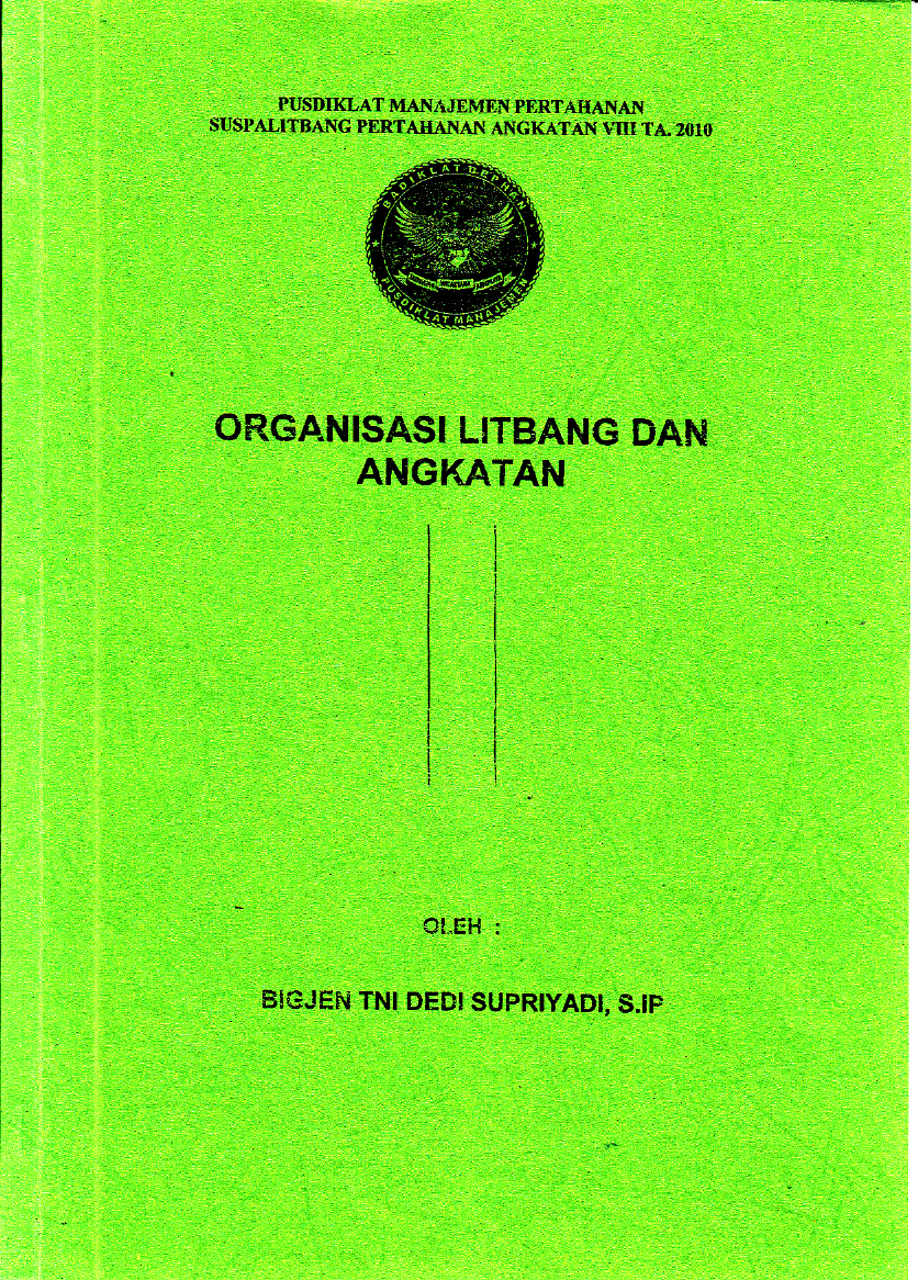 ORGANISASI LITBANG DAN ANGKATAN