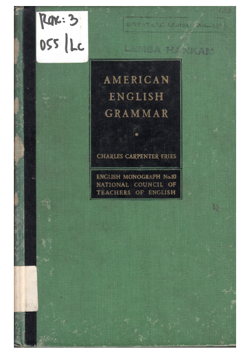American English Grammar