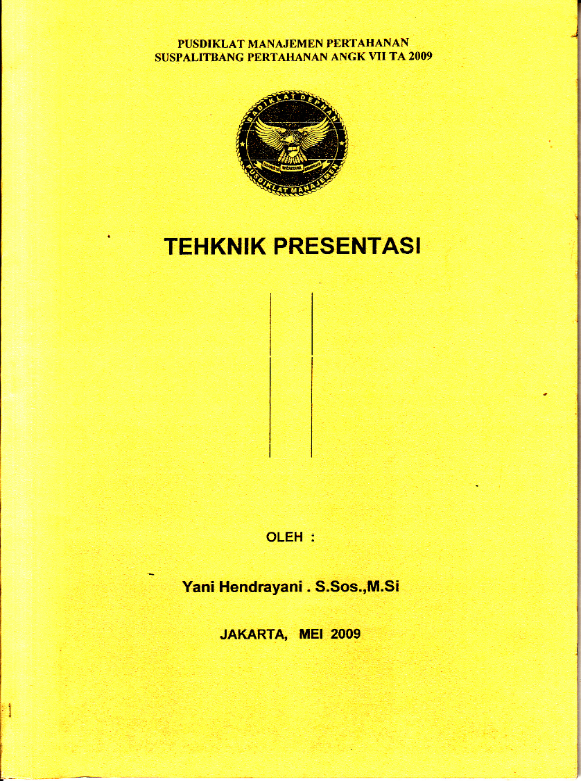 TEKNIK PRESENTASI