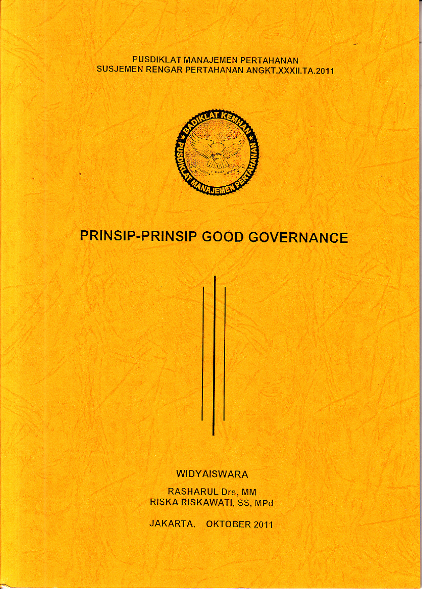 PRINSIP-PRINSIP GOOD GOVERNANCE THN 2011