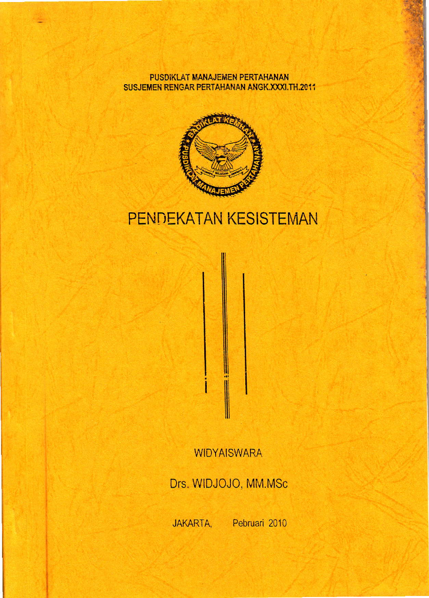 PENDEKATAN KESISTEMAN