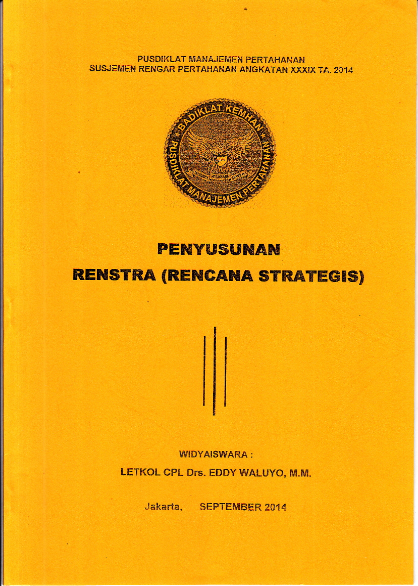 PENYUSUNAN RENSTRA (RENCANA STRATEGIS)