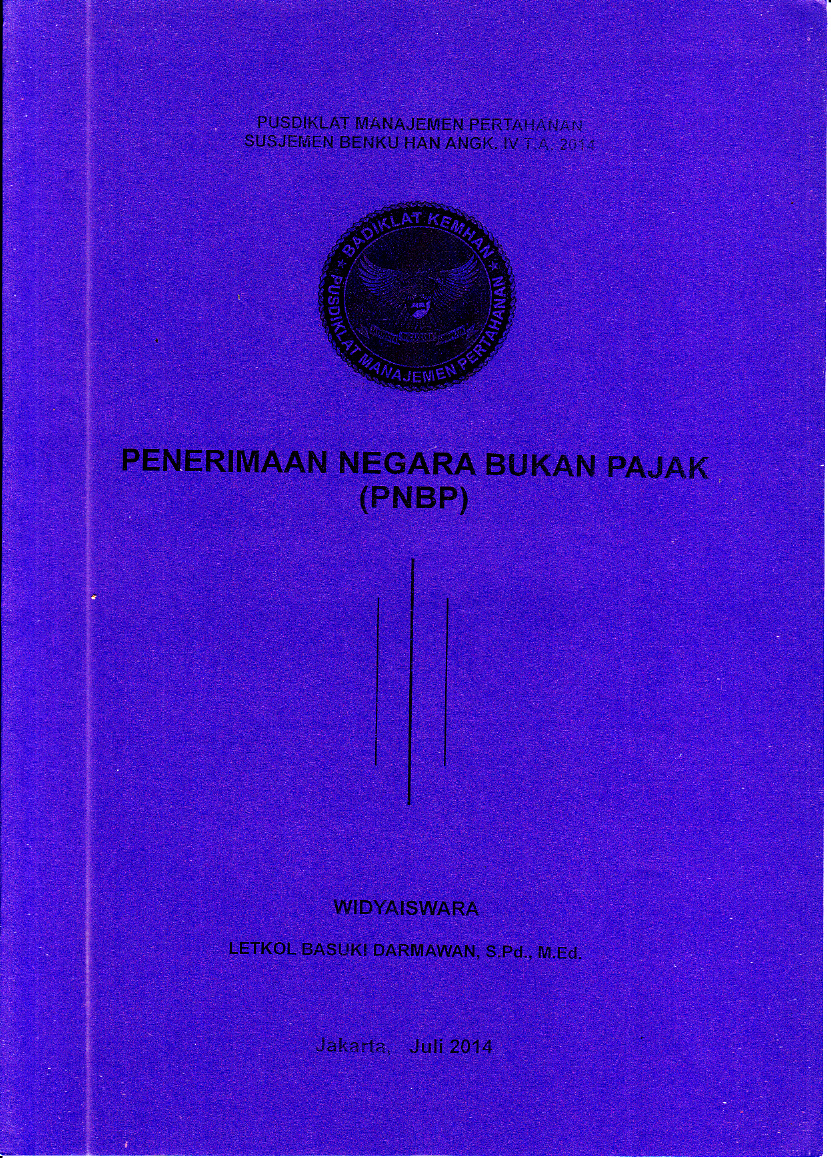 PENERIMAAN NEGARA BUKAN PAJAK (PNBP)