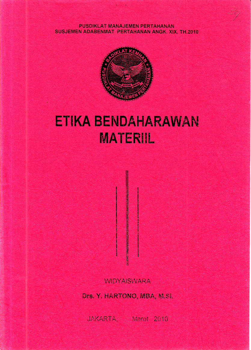 ETIKA BENDAHARAWAN MATERIL