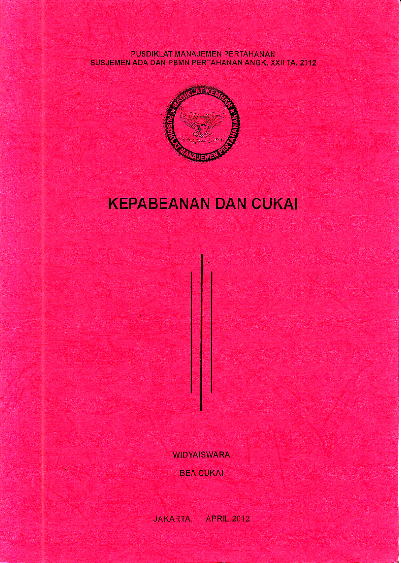 KEPABEANAN DAN CUKAI