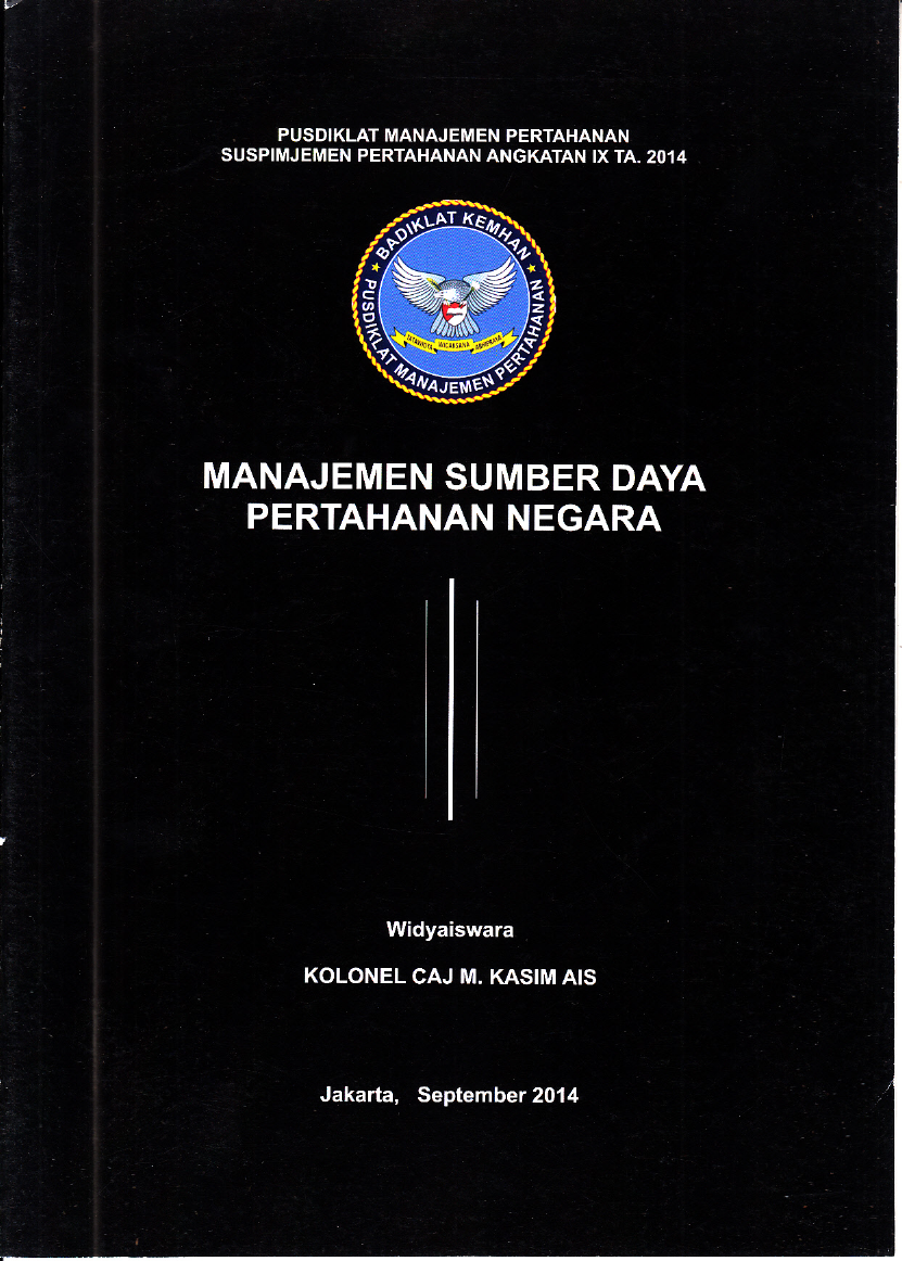 MANAJEMEN SUMBER DAYA PERTAHANAN NEGARA