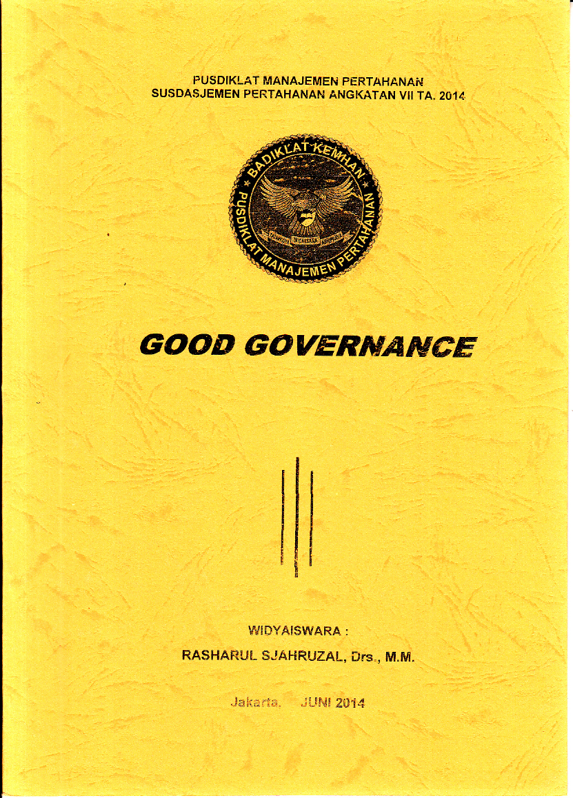 GOOD GOVERNANCE TH 2014