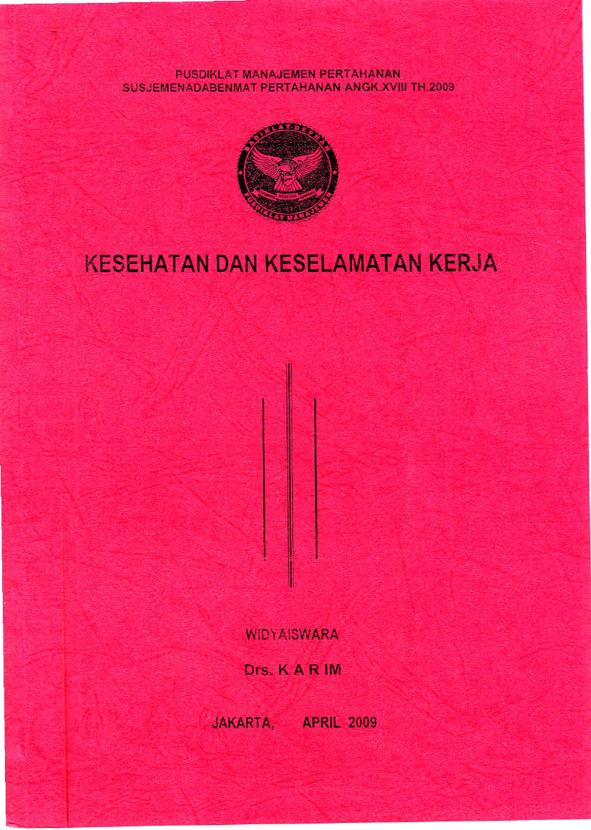 KESEHATAN DAN KESELAMATAN KERJA