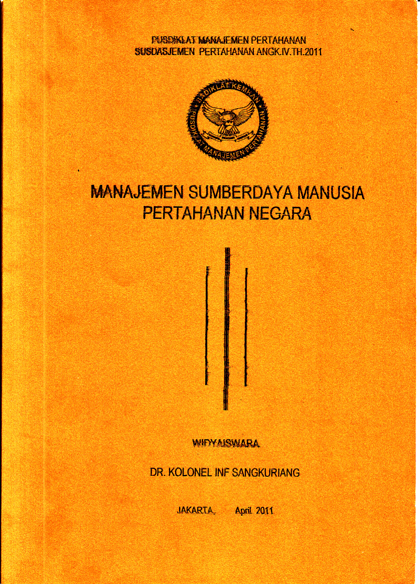 MANAJEMEN SUMBERDAYA MANUSIA PERTAHANAN NEGARA
