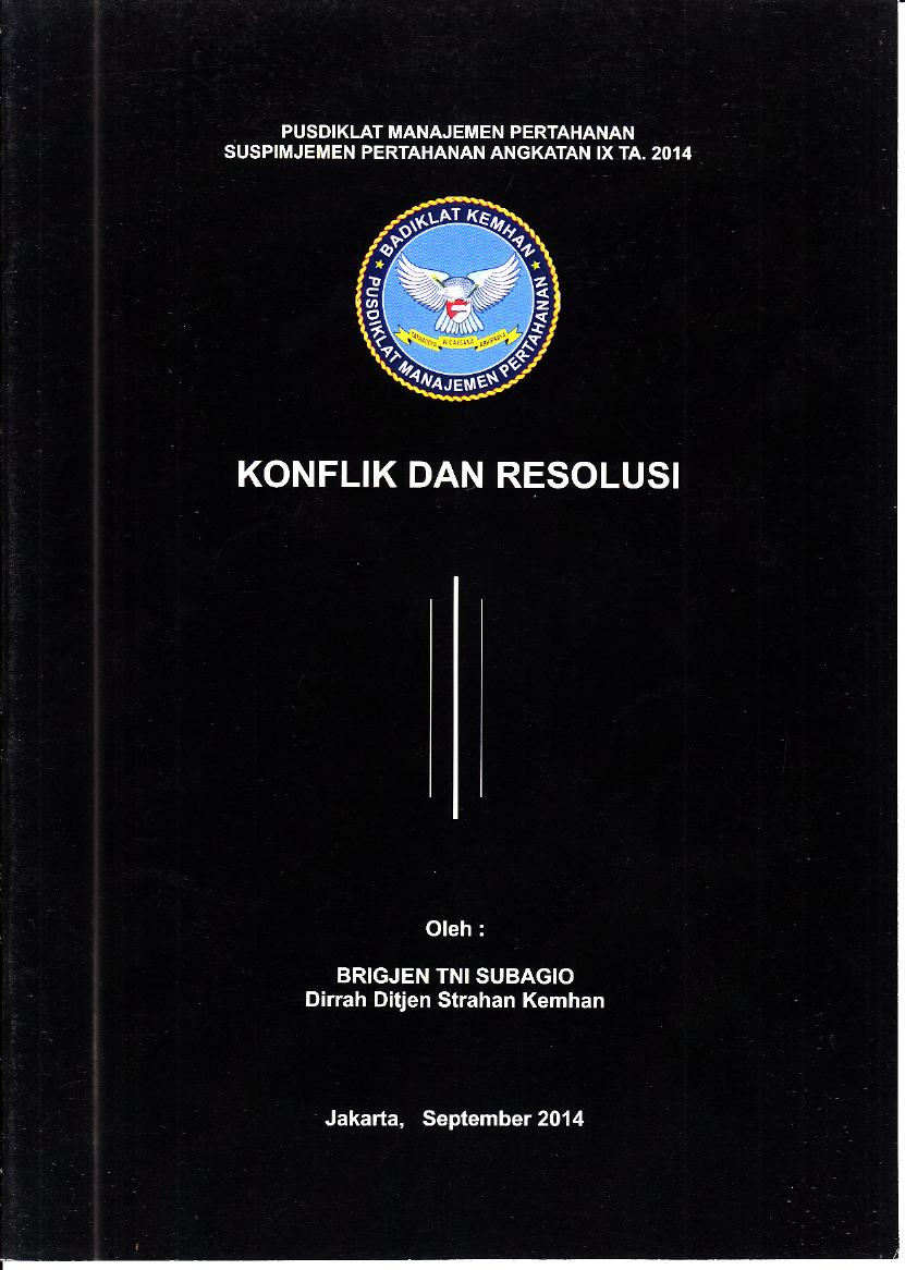 KONFLIK DAN RESOLUSI